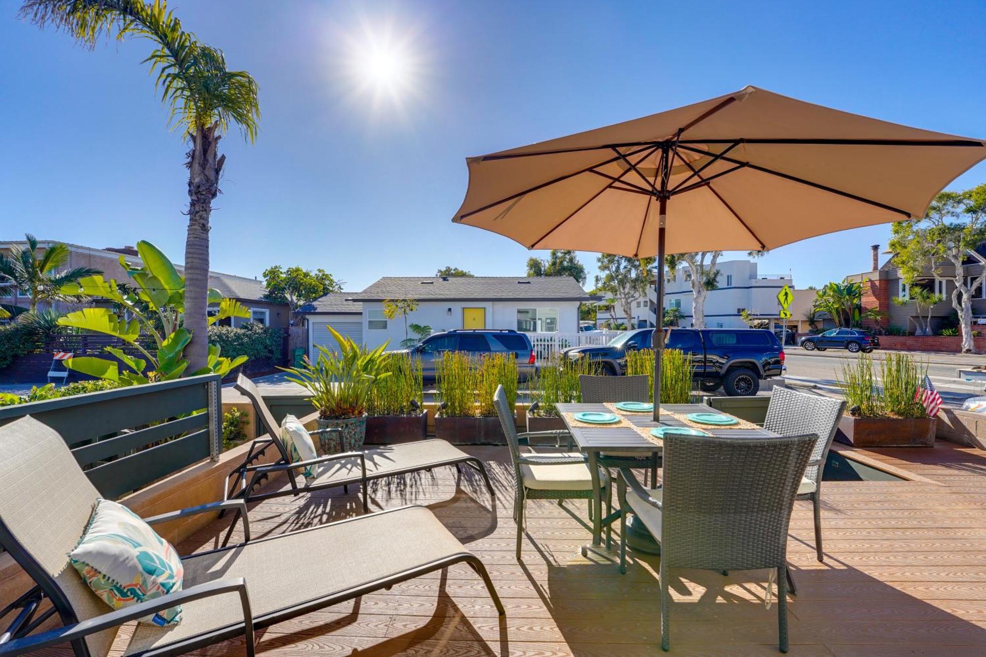 Stunning Beach Home - Large Patio, Parking, Ac & Dog Friendly! 圣地亚哥 外观 照片